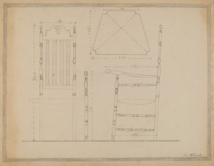 Dessin de chaise