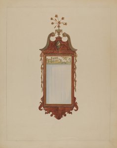 Miroir Hepplewhite