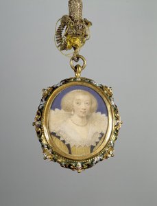 Une dame de la cour de la reine Elizabeth