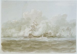 La bataille du Glorieux Premier Juin - Nicholas Pocock