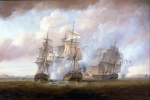 La capture des frégates françaises 