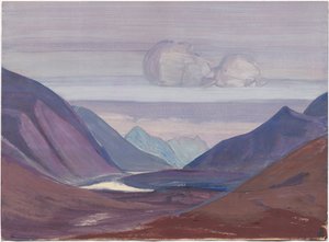 Rivière Chandra, étude, 1931