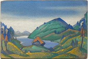 Décor pour le ballet "Le Sacre du Printemps" de Stravinsky, 1944