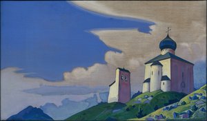 Ermitage de Saint Serge, 1933 - Nicholas Roerich