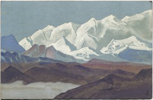 Himalayas, chaîne de Kanchenjunga, 1936