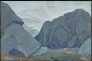 Monhegan, Maine, série "Océan", 1922 - Nicholas Roerich