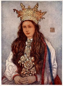 Une mariée de Hardanger, 1905