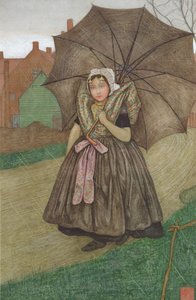 Maison sous la pluie