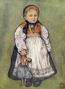 Norvège : Un bébé de Telemarken