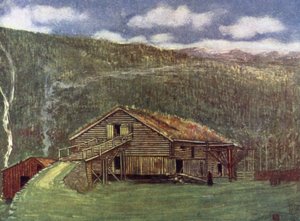 Norvège : Ferme et moulin à Gjora