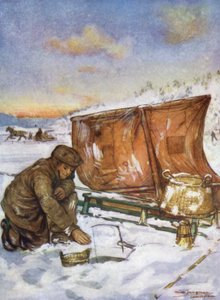 Norvège : Pêche à travers la glace sur le fjord de Christiania - Nico Jungman