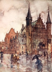 Le Binnenhof, La Haye, 1904