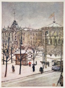 Les Maisons du Parlement, Christiania, 1905