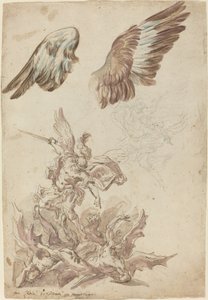 Études pour Saint Michel terrassant les anges rebelles