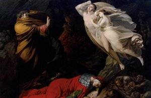 Francesca da Rimini en enfer de Dante - Nicola Monti