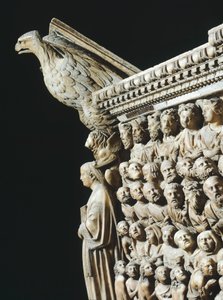 Pergame ou Chaire (détail), Cathédrale de Sienne, Toscane, 1265-1269
