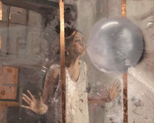 Bubble V (Fille derrière la fenêtre)