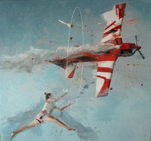 Avion hula-hoop