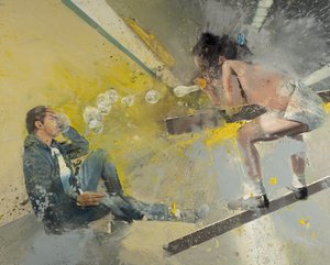 Petite fille bulles métro, 2021