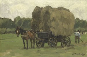 Chariot de foin - Nicolaas Bastert