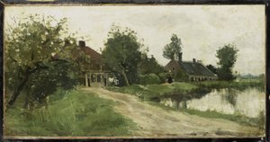 Près de Breukelen sur la Vecht - Nicolaas Bastert