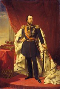 Guillaume III 1817-1890, Roi des Pays-Bas, 1856