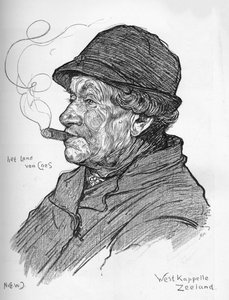 Croquis de Nico Jungmann, vers 1900