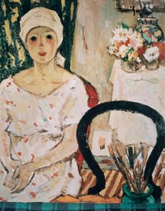 Femme dans un intérieur