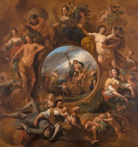 Les quatre saisons, allégorie de l