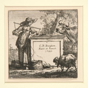 Le troupeau de vaches, avec la laitière - Nicolaes Berchem