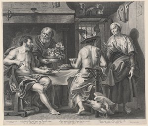 Jupiter et Mercure reçus par Philémon et Baucis