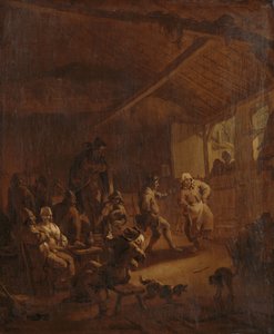 Paysans dansant dans une grange - Nicolaes Pietersz Berchem
