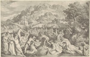 Massacre des Innocents à Bethléem - Nicolaes de Bruyn
