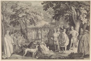 Prédication de Jean-Baptiste - Nicolaes de Bruyn