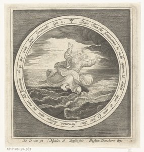 Deuxième jour de la création : Dieu sépare les eaux en ciel et mer