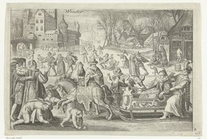 Hiver - Nicolaes de Bruyn