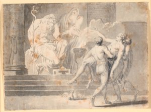 Offrande à Esculape - Nicolai Abildgaard