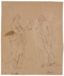 Pamphilus et Davus en conversation