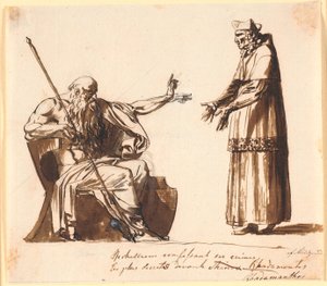 Richelieu devant Rhadamanthe