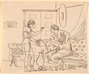 Étude pour Papirius et sa mère - Nicolai Abildgaard