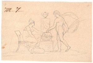 Deux figures - Nicolai Abildgaard