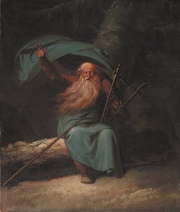 Ossian chantant son chant du cygne, 1780-1782