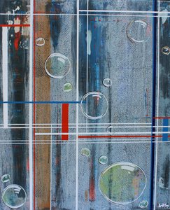 Bulles en grille géométrique - Nicolas Alsterdal