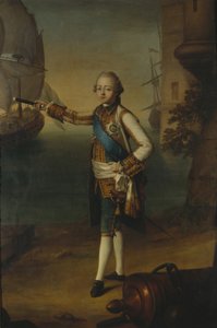 Portrait du Grand-Duc Pavel Petrovich 1754-1801 en uniforme d