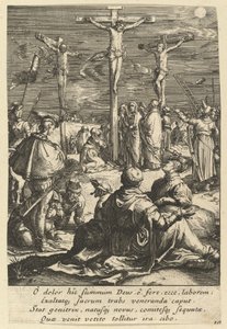 Le Christ en croix, de La Passion du Christ, milieu du 17ème siècle