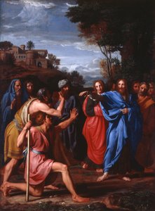 Le Christ guérit les aveugles