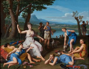 Colombel - Diana revenant de la chasse