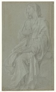 Madonna assise