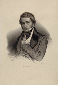 Portrait du philosophe Victor Cousin 1792-1867 - Nicolas Eustache Maurin