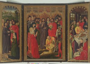 Résurrection de Lazare Triptyque